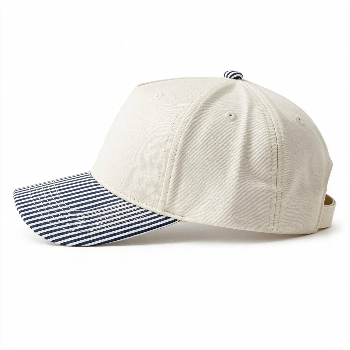 Canvas Hat - Specialty Bill Prints Stripes | Vintage Trucker Cap - Grit & Grace Designs