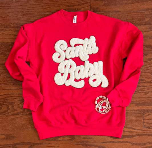 Santa Baby Sweatshirts (2-Colors)