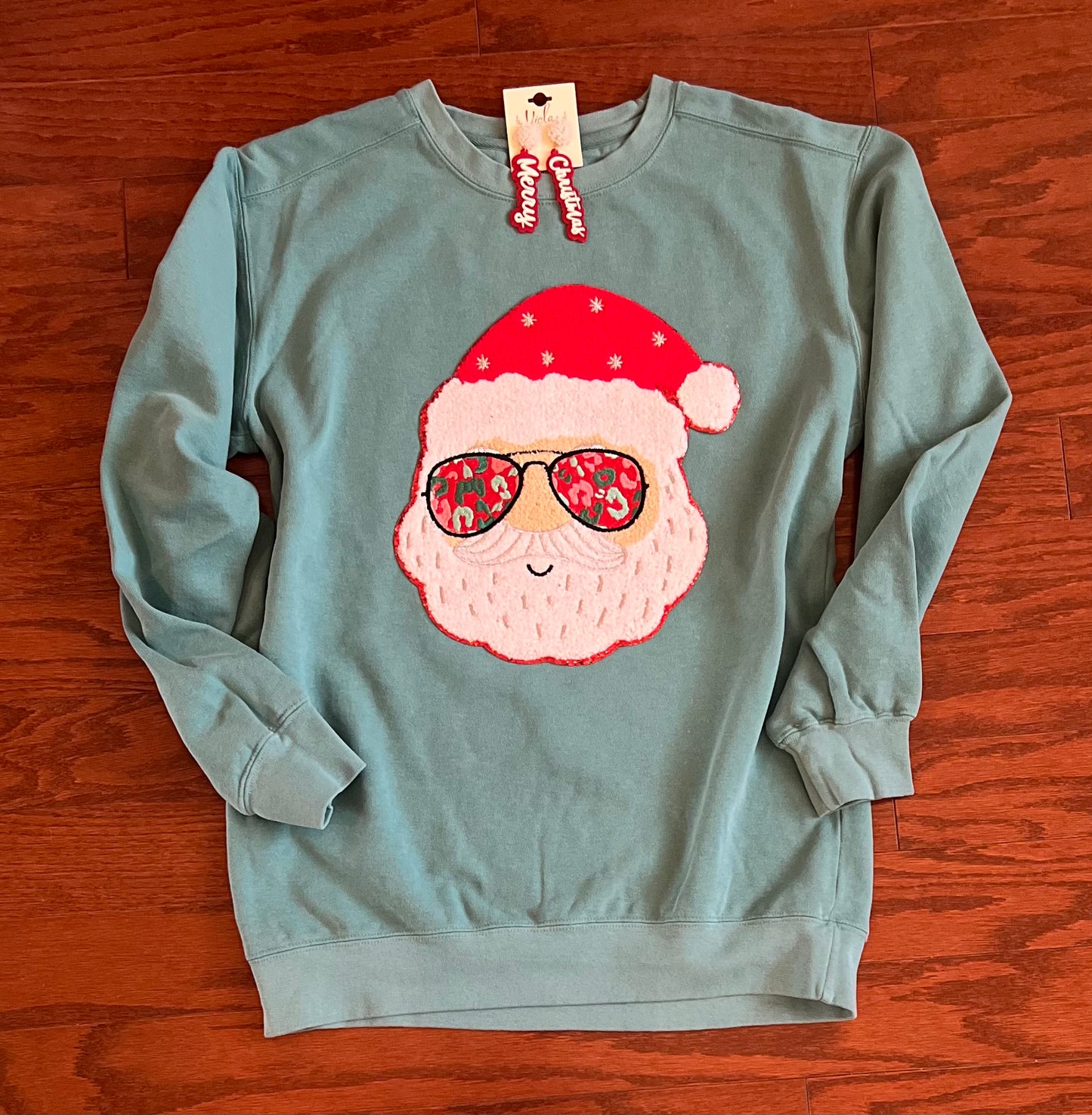 Cool Santa Shades Sweatshirts