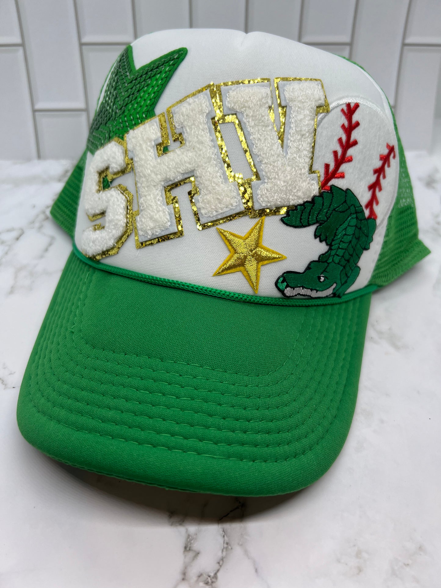 Shreve Gator Spirit Trucker Hats