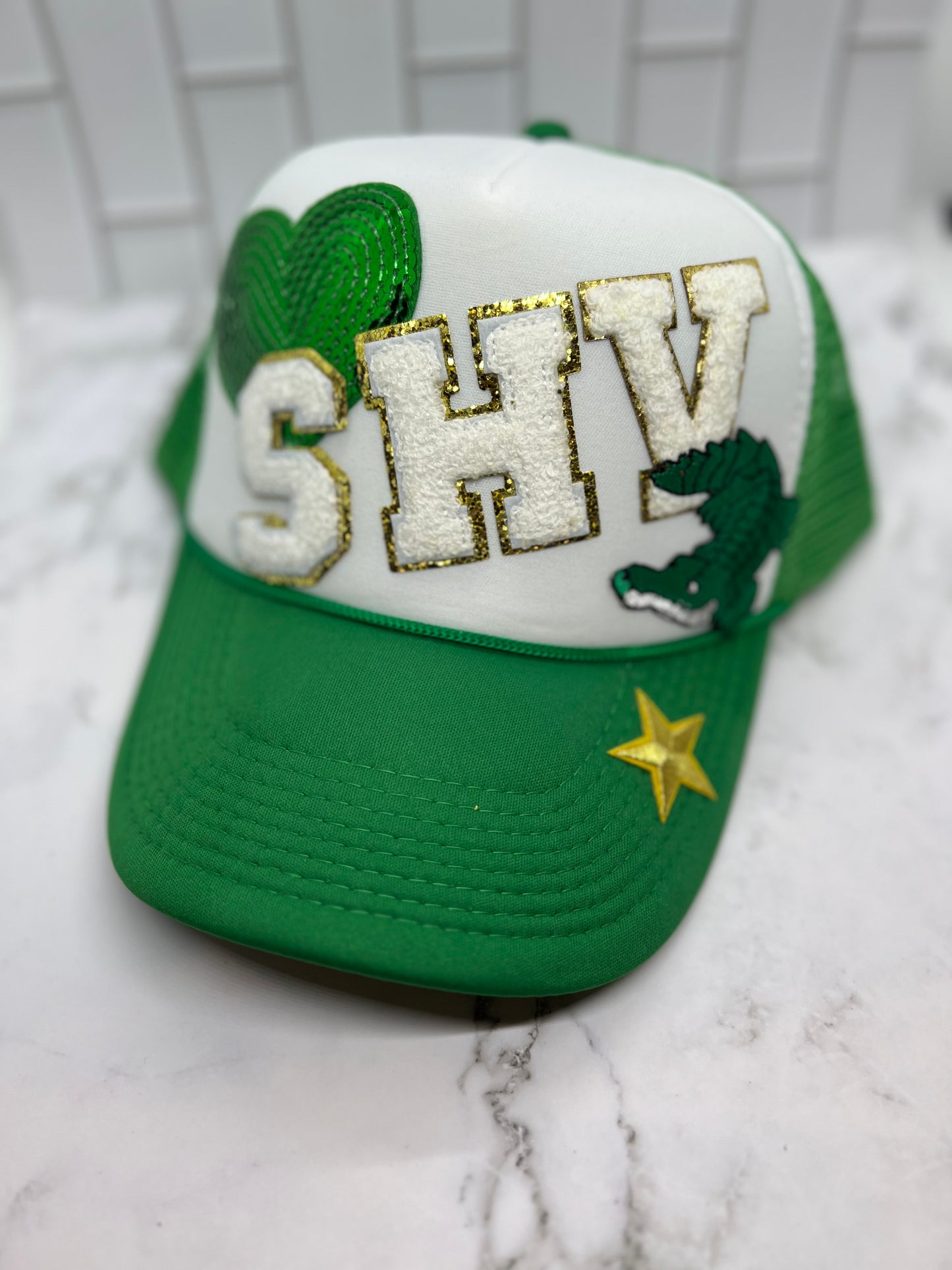 Shreve Gator Spirit Trucker Hats