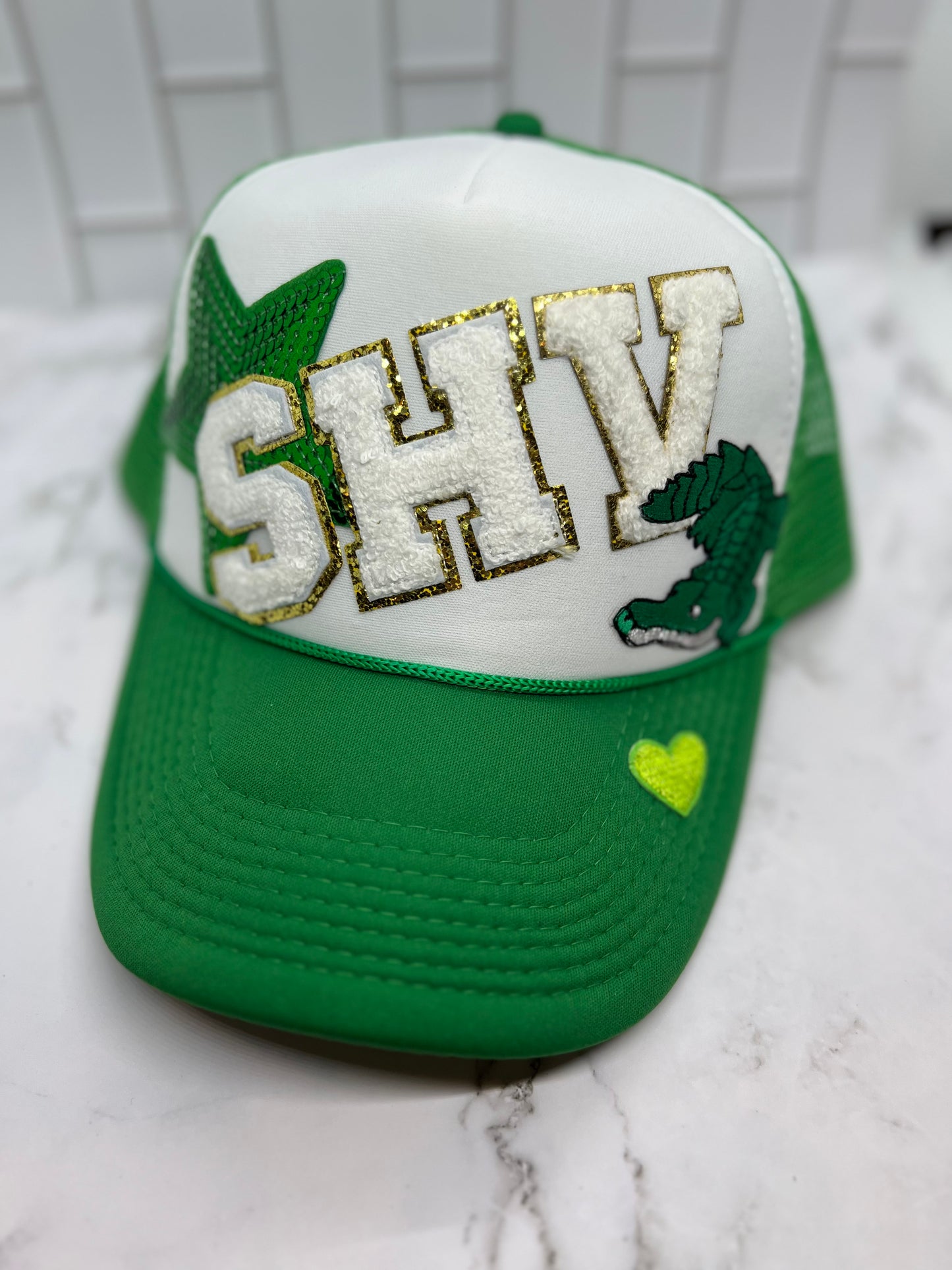 Shreve Gator Spirit Trucker Hats