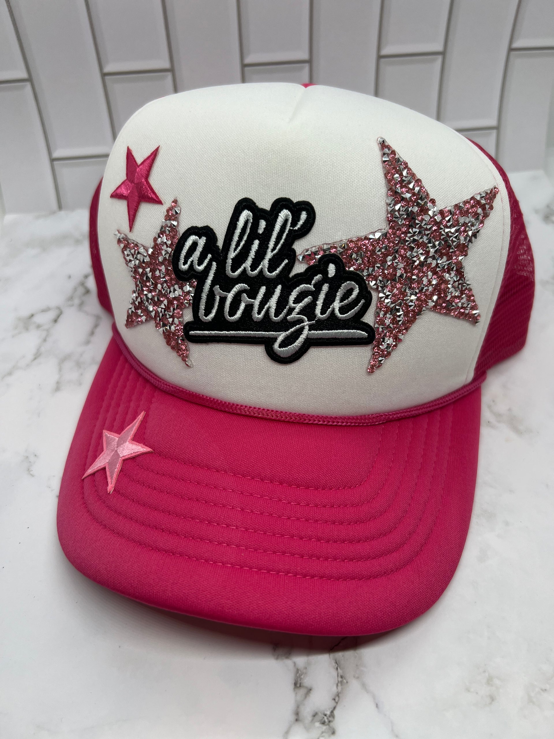A lil’ Bougie Trucker Hat Lil Bougie” Trucker Hat – Calissippiana main image 4