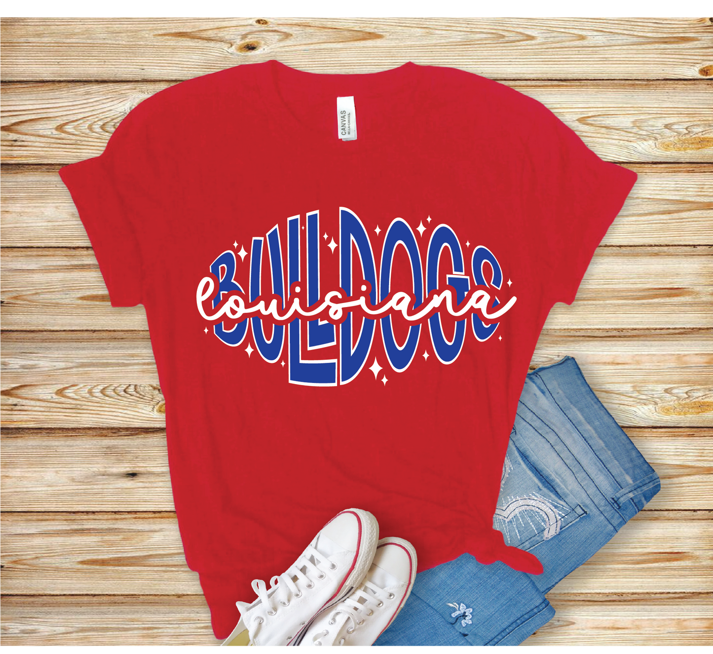 Louisiana Bulldog Tee (2-Colors)