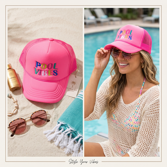 Pool Vibes Trucker Hat