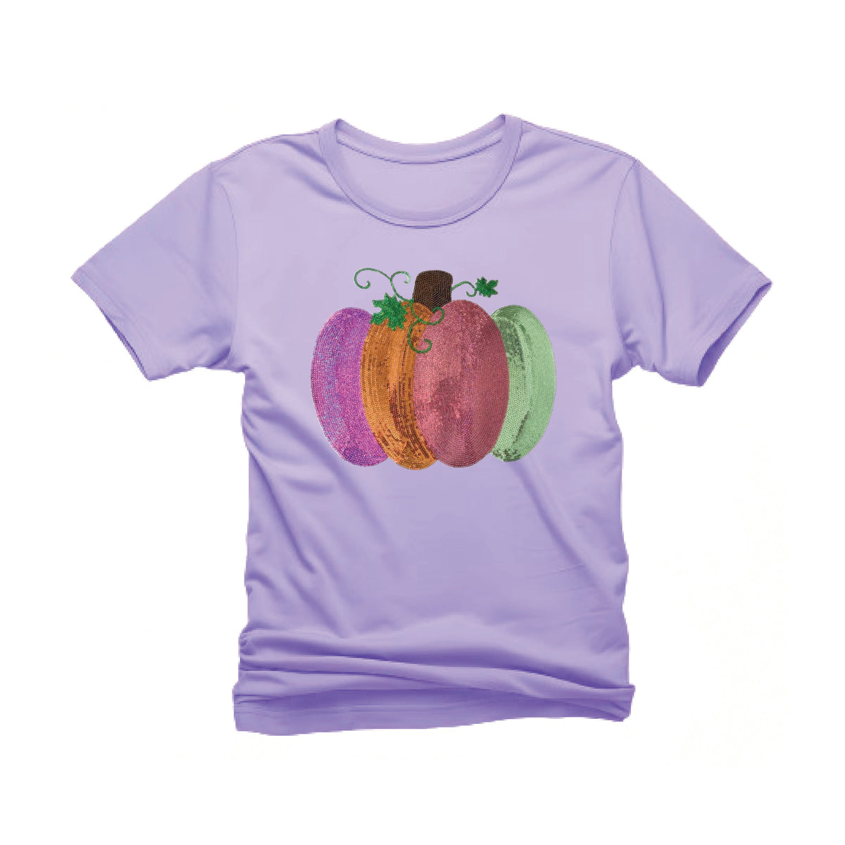 Sequin Pumpkin Tee