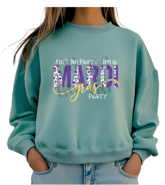 Ain't No Party Like A Mardi Gras Party - Grit & Grace Designs