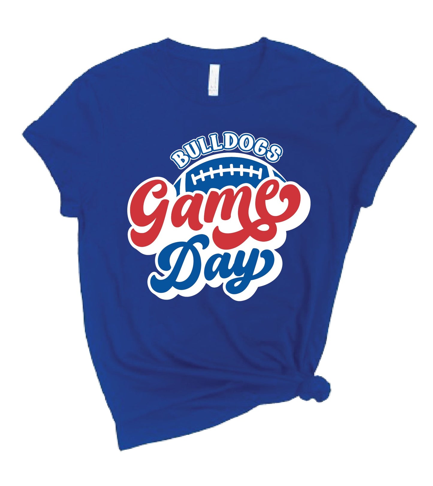 Bulldog Game Day Tee (2 - Colors) - Grit & Grace Designs