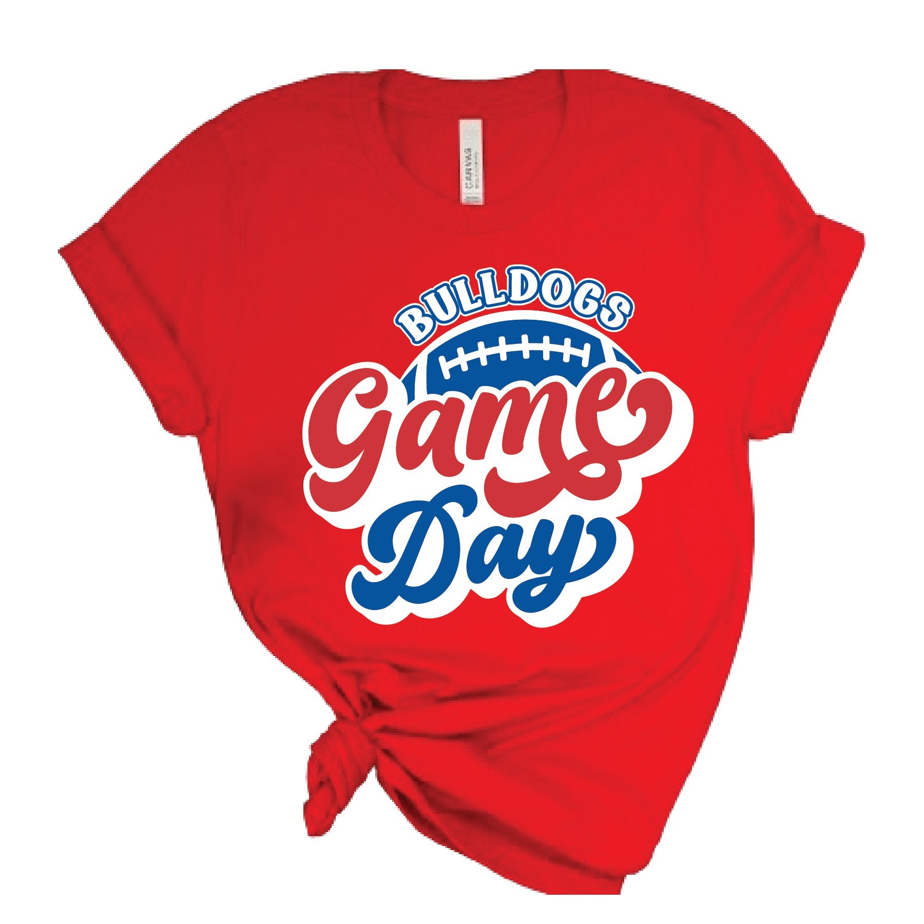 Bulldog Game Day Tee (2 - Colors) - Grit & Grace Designs