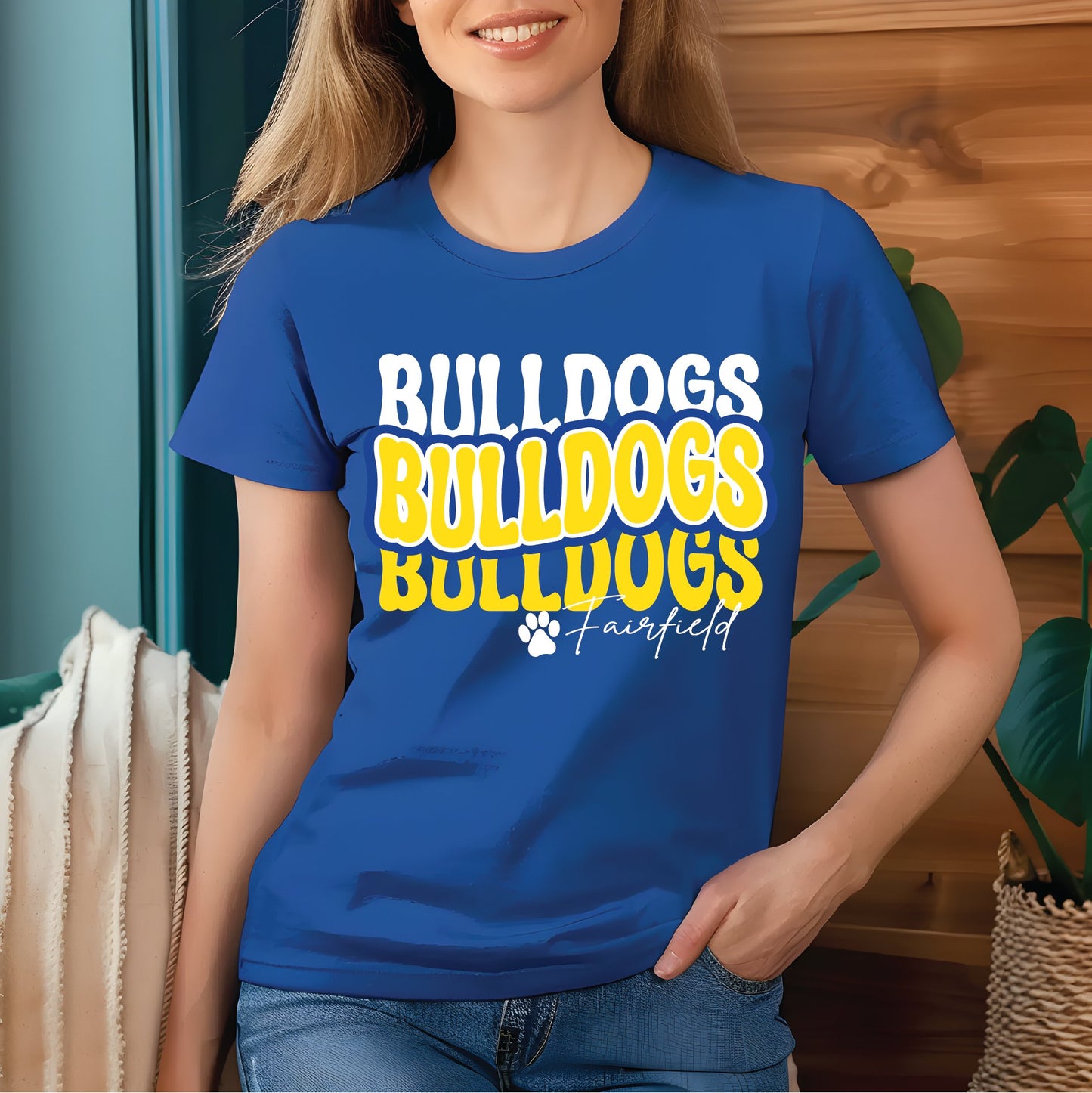 Bulldogs Fairfield Tee - Grit & Grace Designs