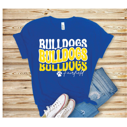 Bulldogs Fairfield Tee - Grit & Grace Designs