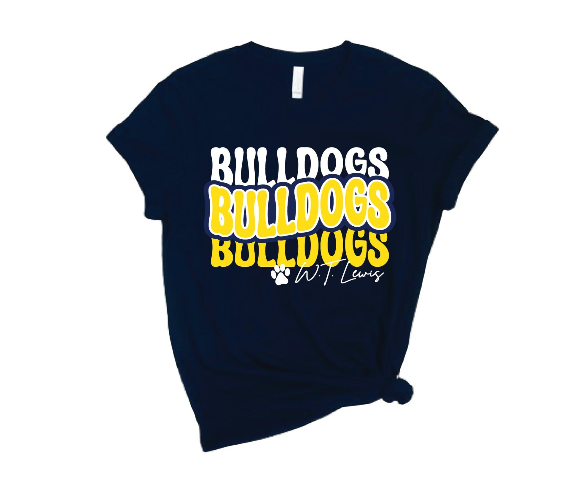 Bulldogs WT Lewis Tee - Grit & Grace Designs