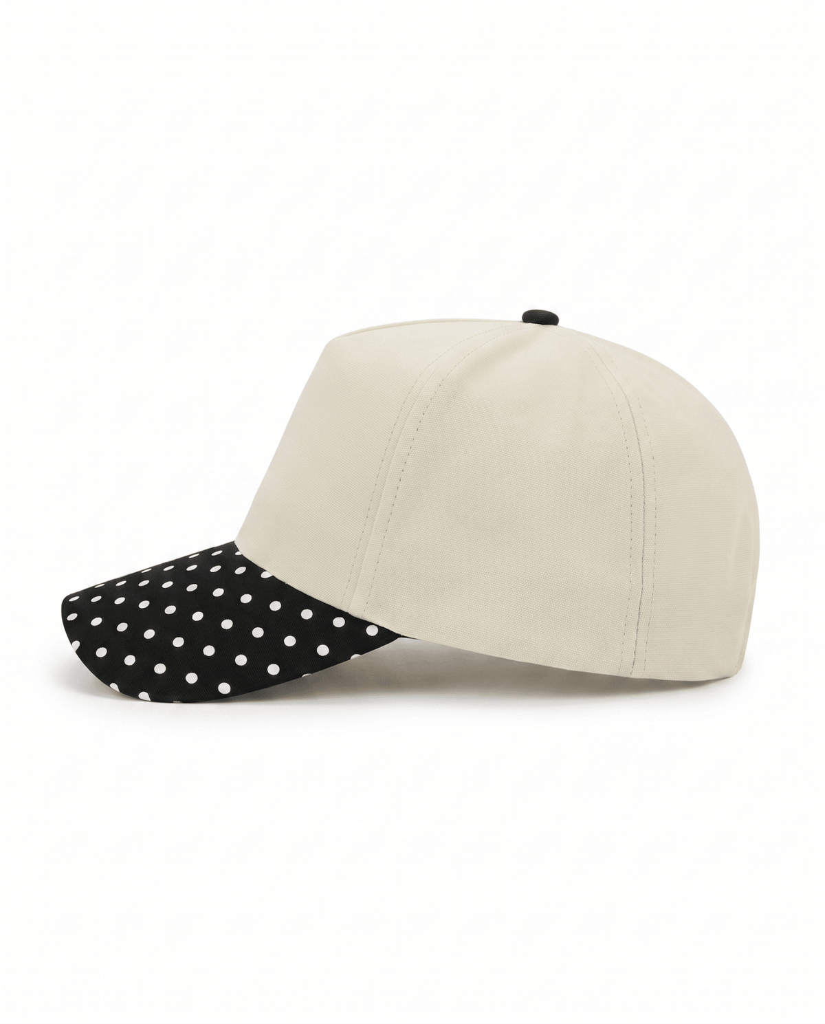 Canvas Hat - Specialty Bill Prints Polka Dots | Vintage Trucker Cap - Grit & Grace Designs