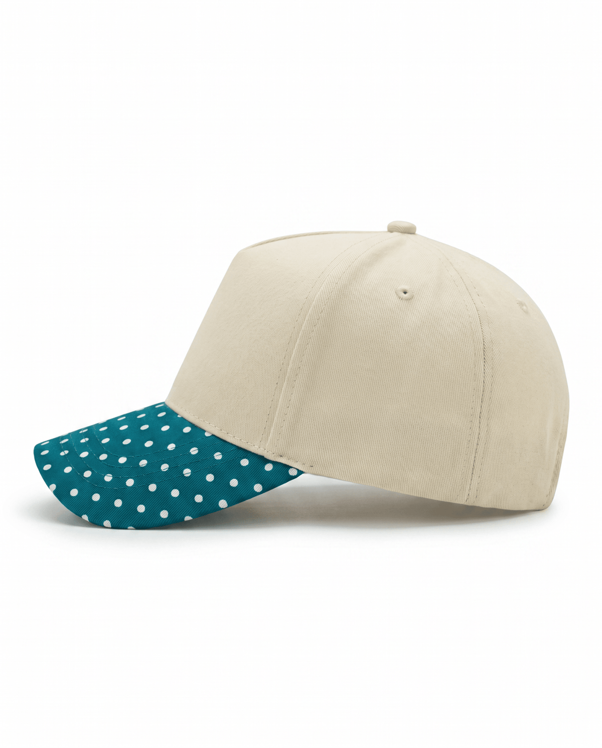 Canvas Hat - Specialty Bill Prints Polka Dots | Vintage Trucker Cap - Grit & Grace Designs