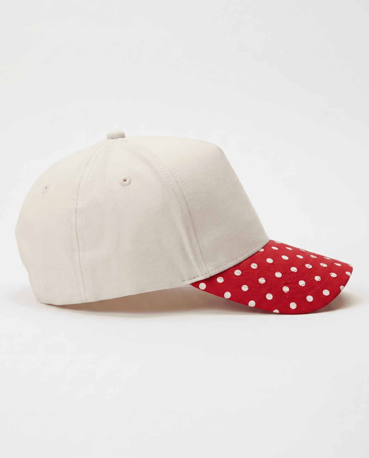 Canvas Hat - Specialty Bill Prints Polka Dots | Vintage Trucker Cap - Grit & Grace Designs