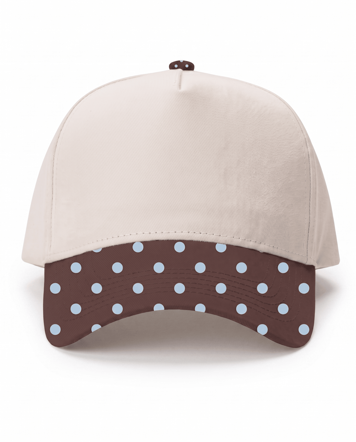 Canvas Hat - Specialty Bill Prints Polka Dots | Vintage Trucker Cap - Grit & Grace Designs