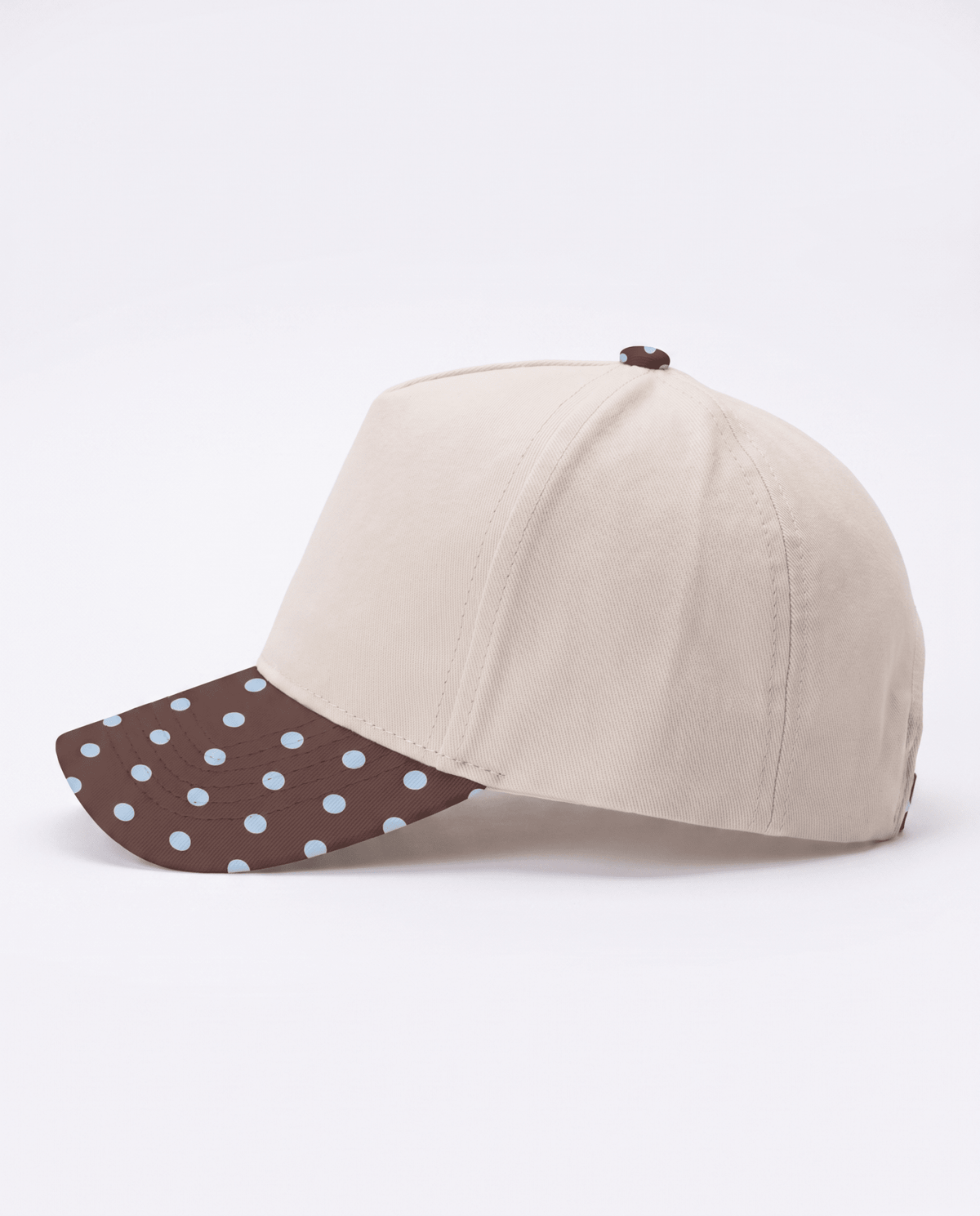 Canvas Hat - Specialty Bill Prints Polka Dots | Vintage Trucker Cap - Grit & Grace Designs