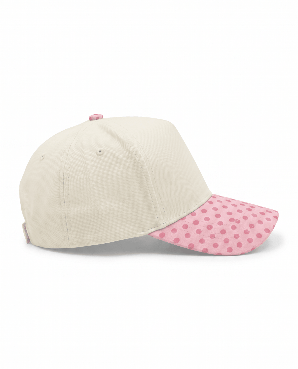 Canvas Hat - Specialty Bill Prints Polka Dots | Vintage Trucker Cap - Grit & Grace Designs