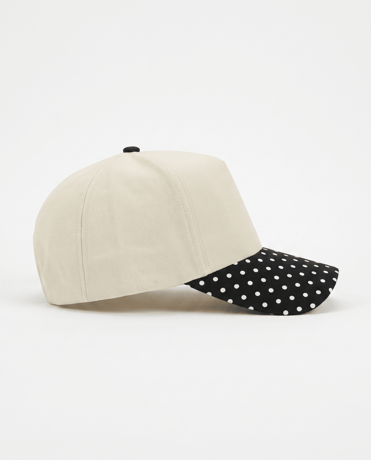 Canvas Hat - Specialty Bill Prints Polka Dots | Vintage Trucker Cap - Grit & Grace Designs