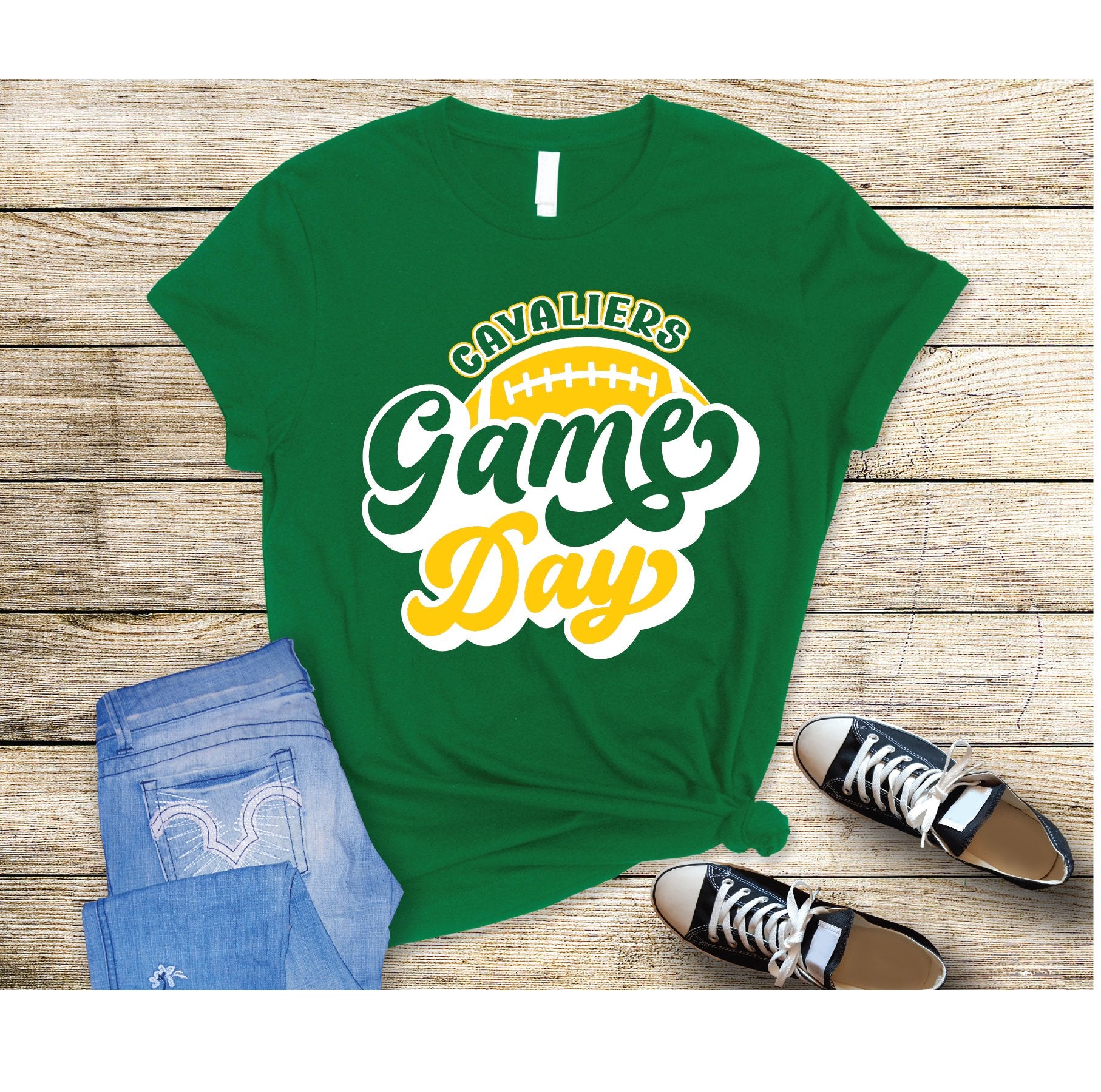 Cavalier Game Day Tee - Grit & Grace Designs