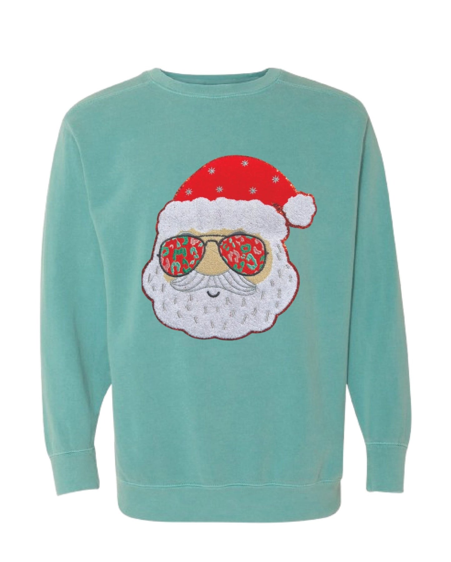 Cool Santa Shades Sweatshirts - Grit & Grace Designs