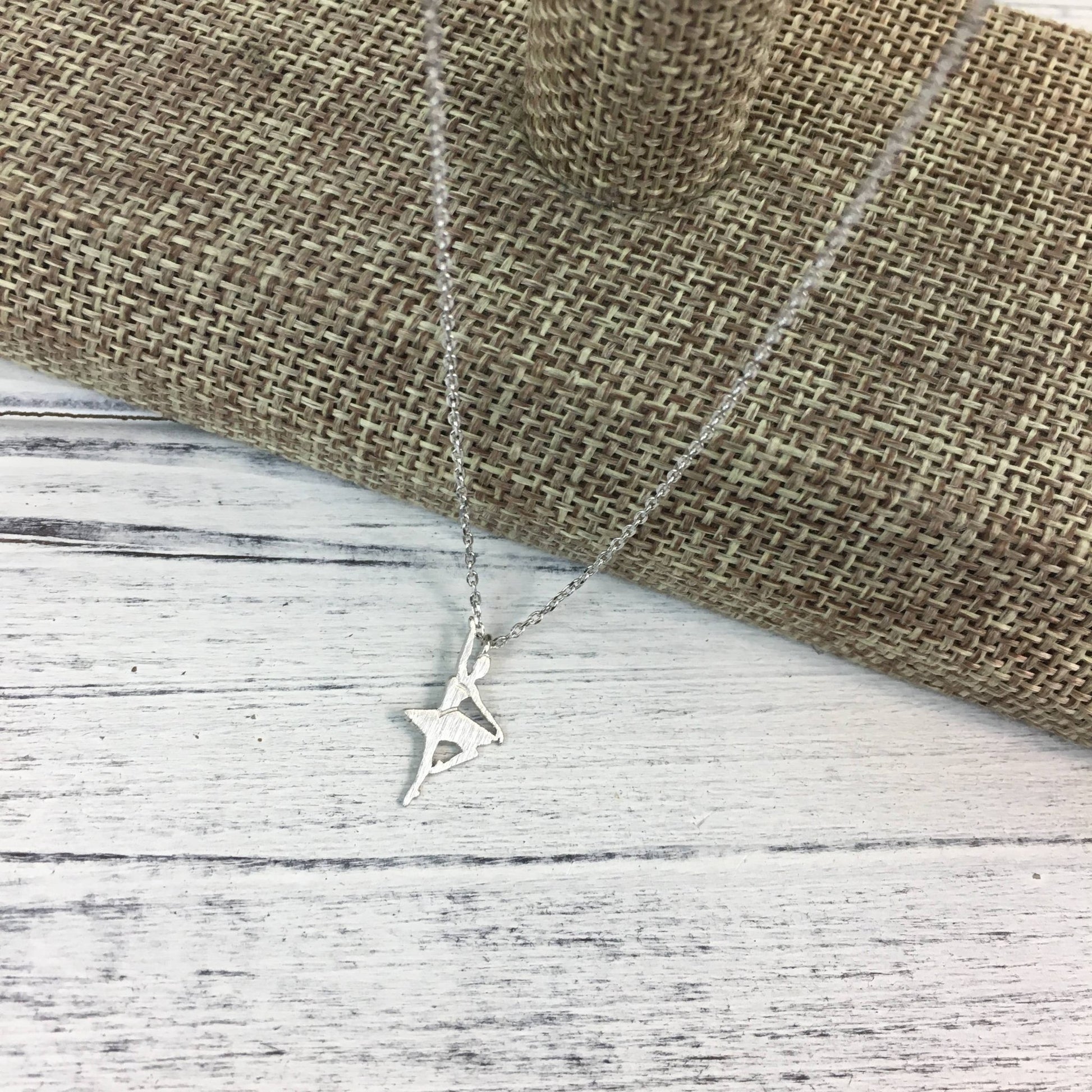 Dainty ballerina necklace - Grit & Grace Designs