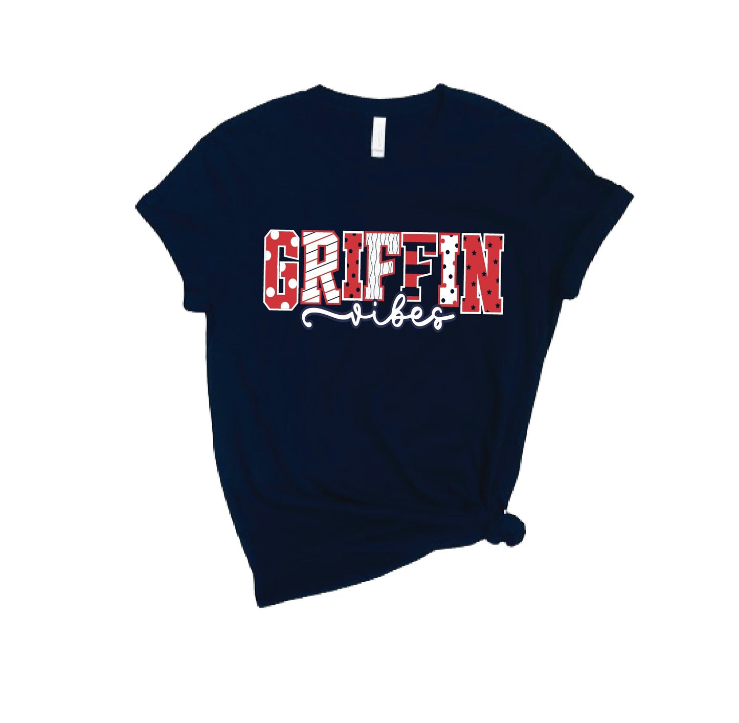 Griffin Vibe Print Tee - Grit & Grace Designs