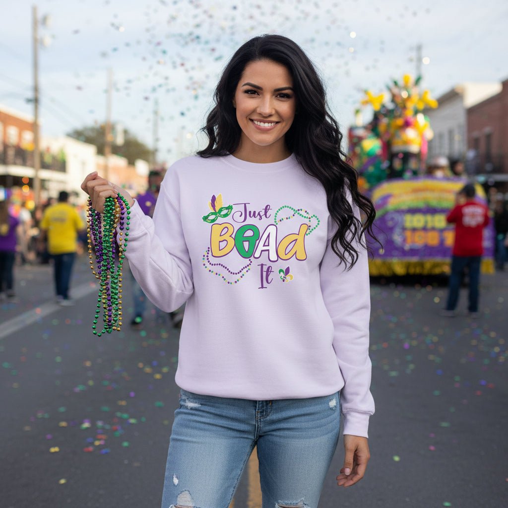 Just Bead It Sweatshirts - (2 - Colors) - Grit & Grace Designs