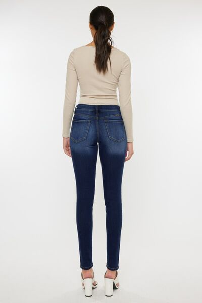 Kancan Mid Rise Gradient Skinny Jeans - Grit & Grace Designs