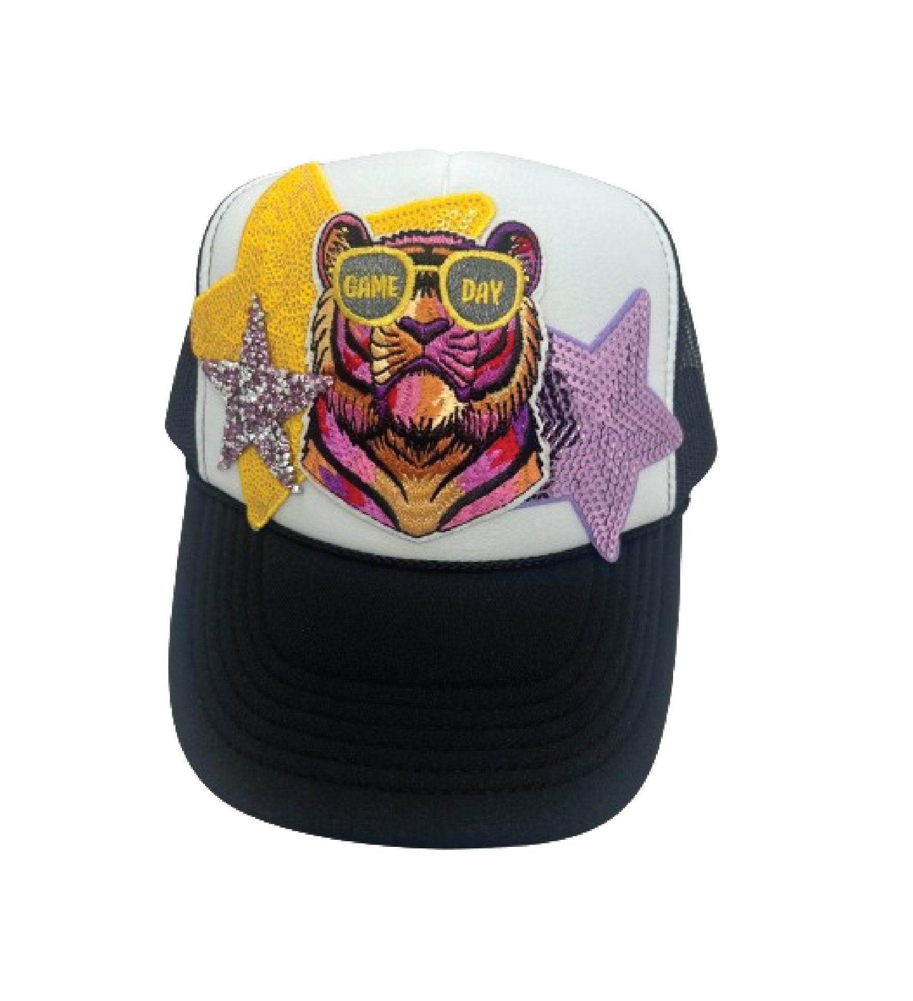 LSU Trucker Hats - Grit & Grace Designs