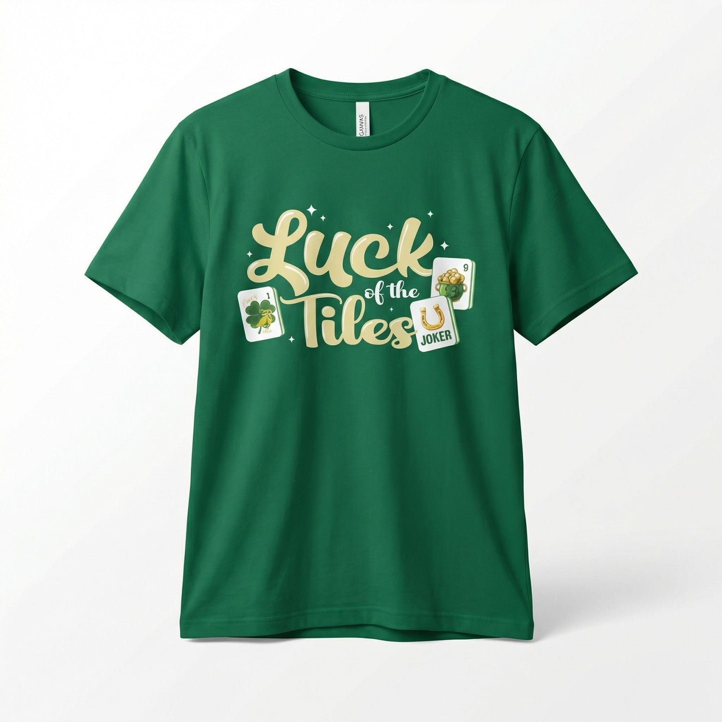 Luck of the Tiles T-Shirt - Grit & Grace Designs