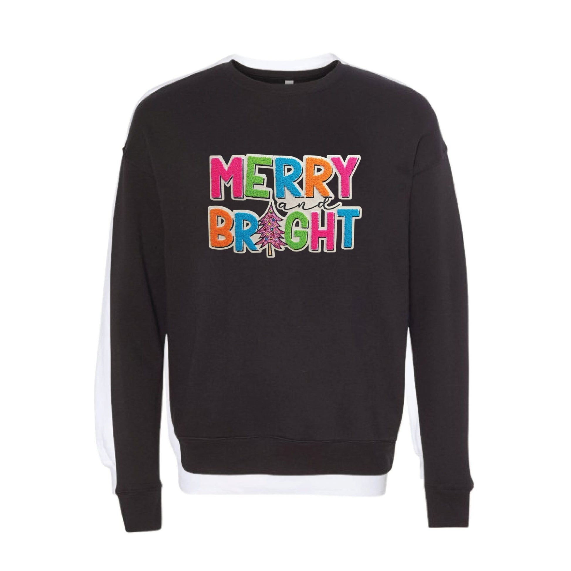 Merry & Bright Sweatshirts (2 - Colors) - Grit & Grace Designs