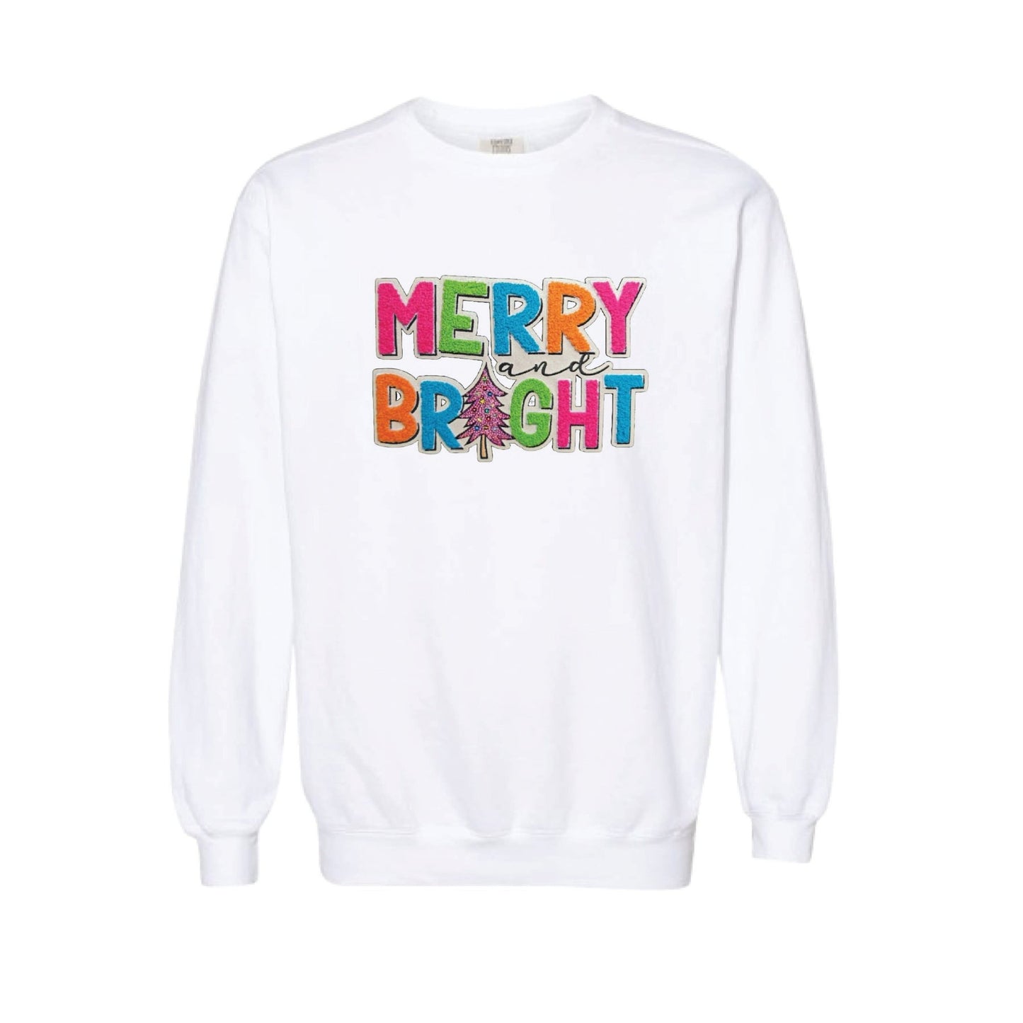 Merry & Bright Sweatshirts (2 - Colors) - Grit & Grace Designs