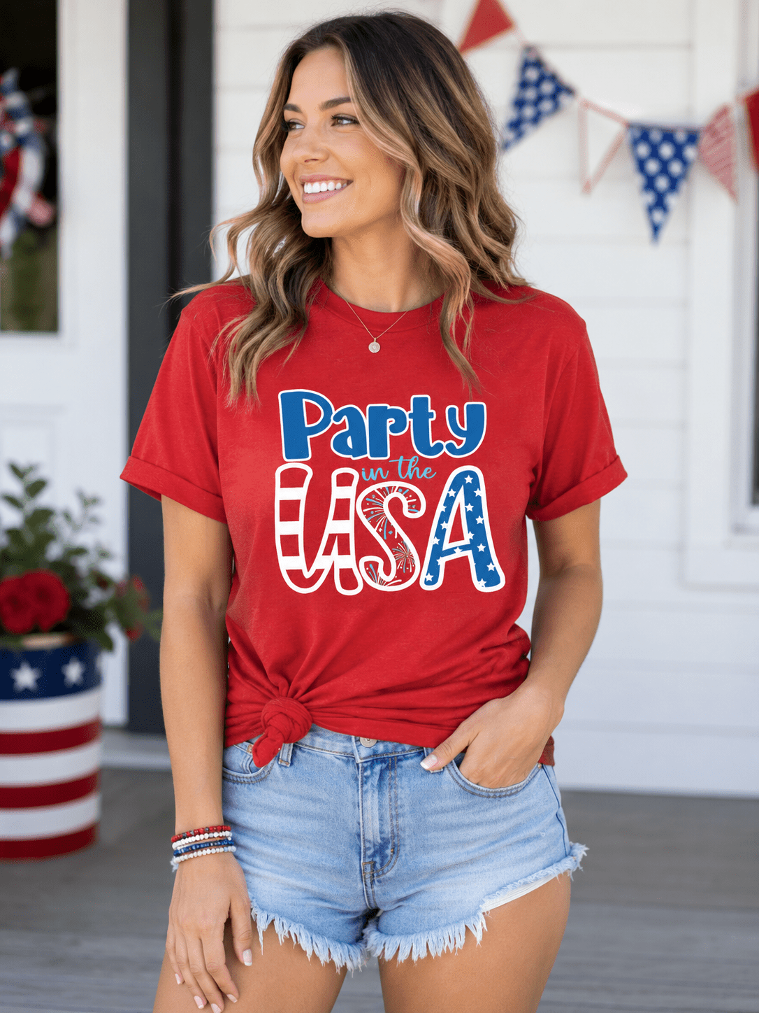 Party in the USA Tee - Grit & Grace Designs
