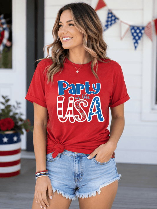 Party in the USA Tee - Grit & Grace Designs