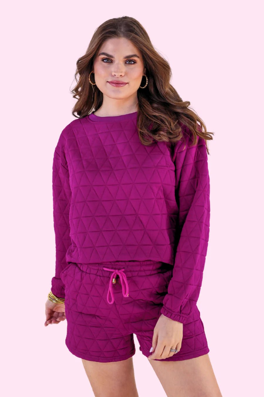 Quilted Set (Plum or Black) - Grit & Grace Designs