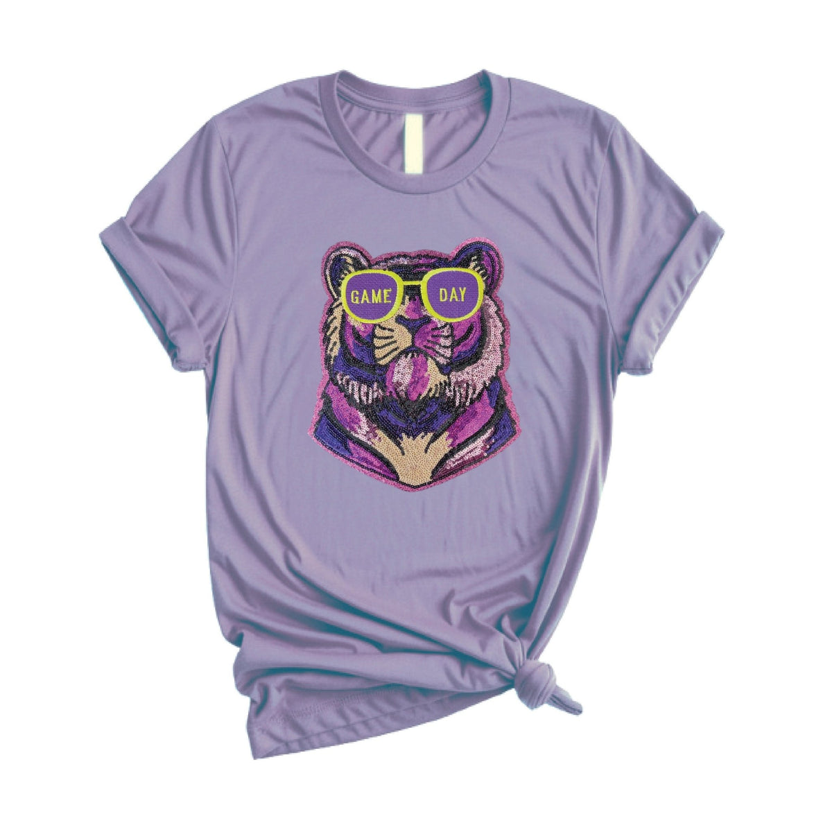 Sequin Tiger Tee - Grit & Grace Designs