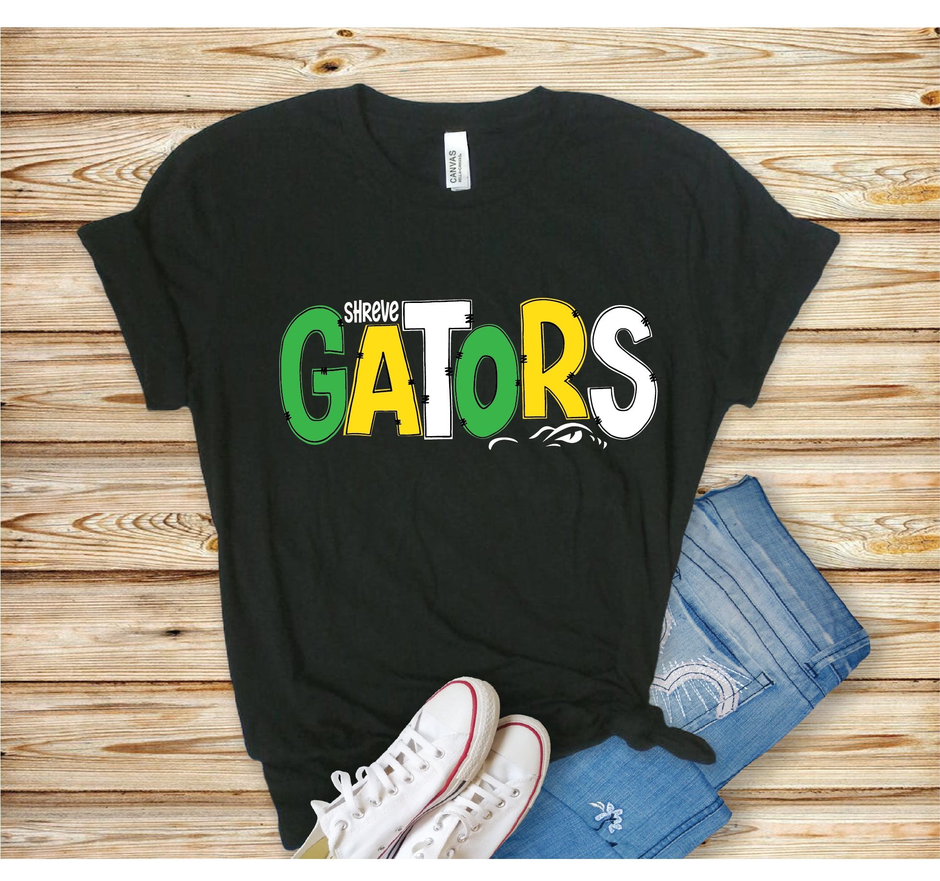 Shreve Gators Tee - Grit & Grace Designs