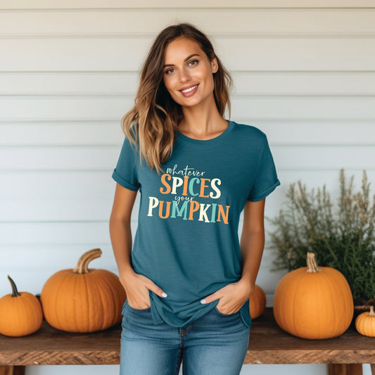 Spices your Pumpkin Tee - Grit & Grace Designs