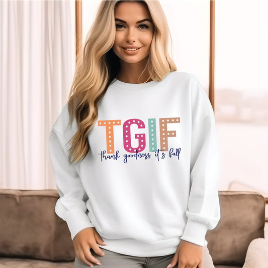 Thank Goodness It's Fall Sweatshirts - Grit & Grace Designs