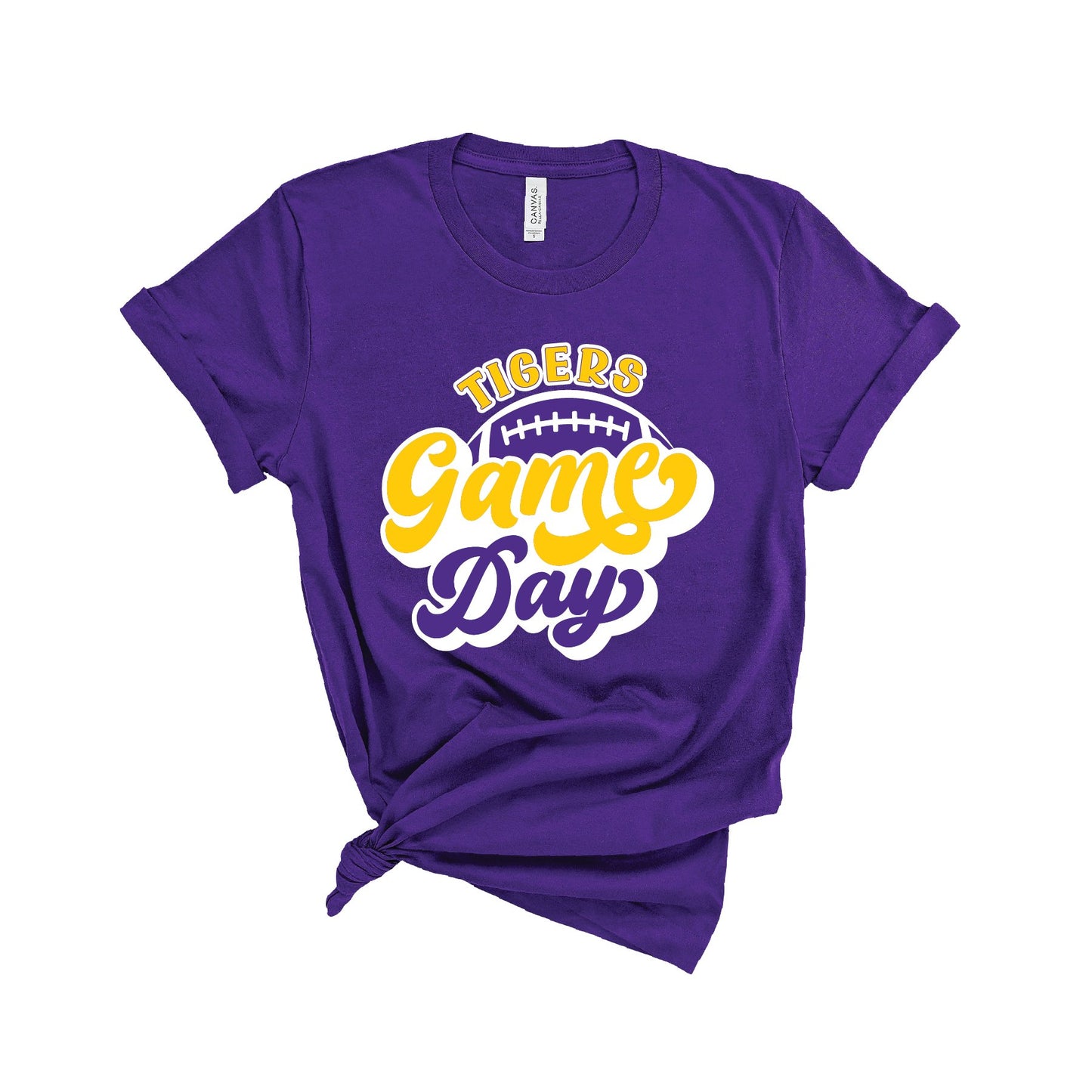 Tiger Game Day Tee - Grit & Grace Designs