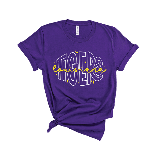 Tigers LA Tee - Grit & Grace Designs